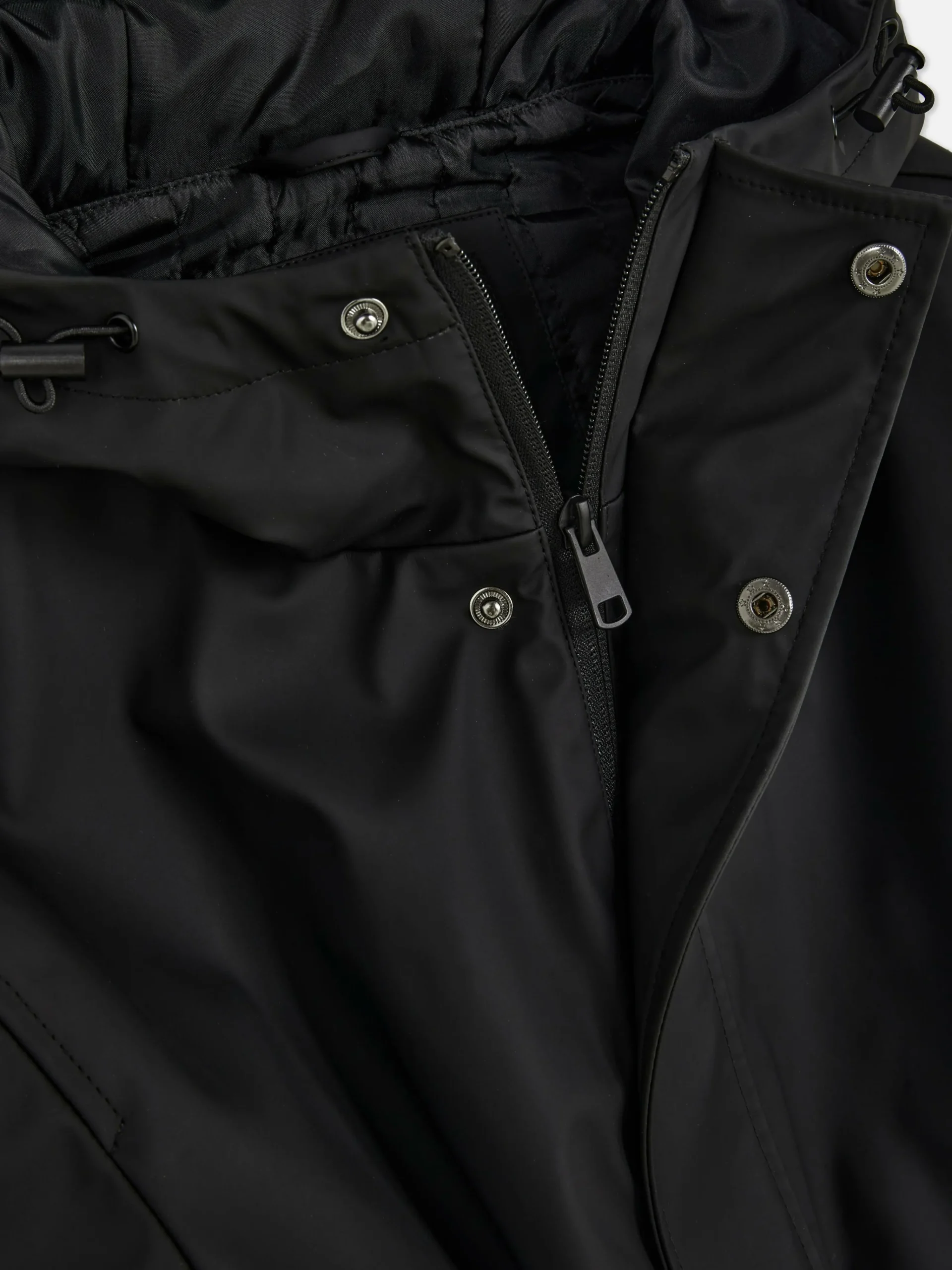 Hooded Rubberized Parka|Primark Discount
