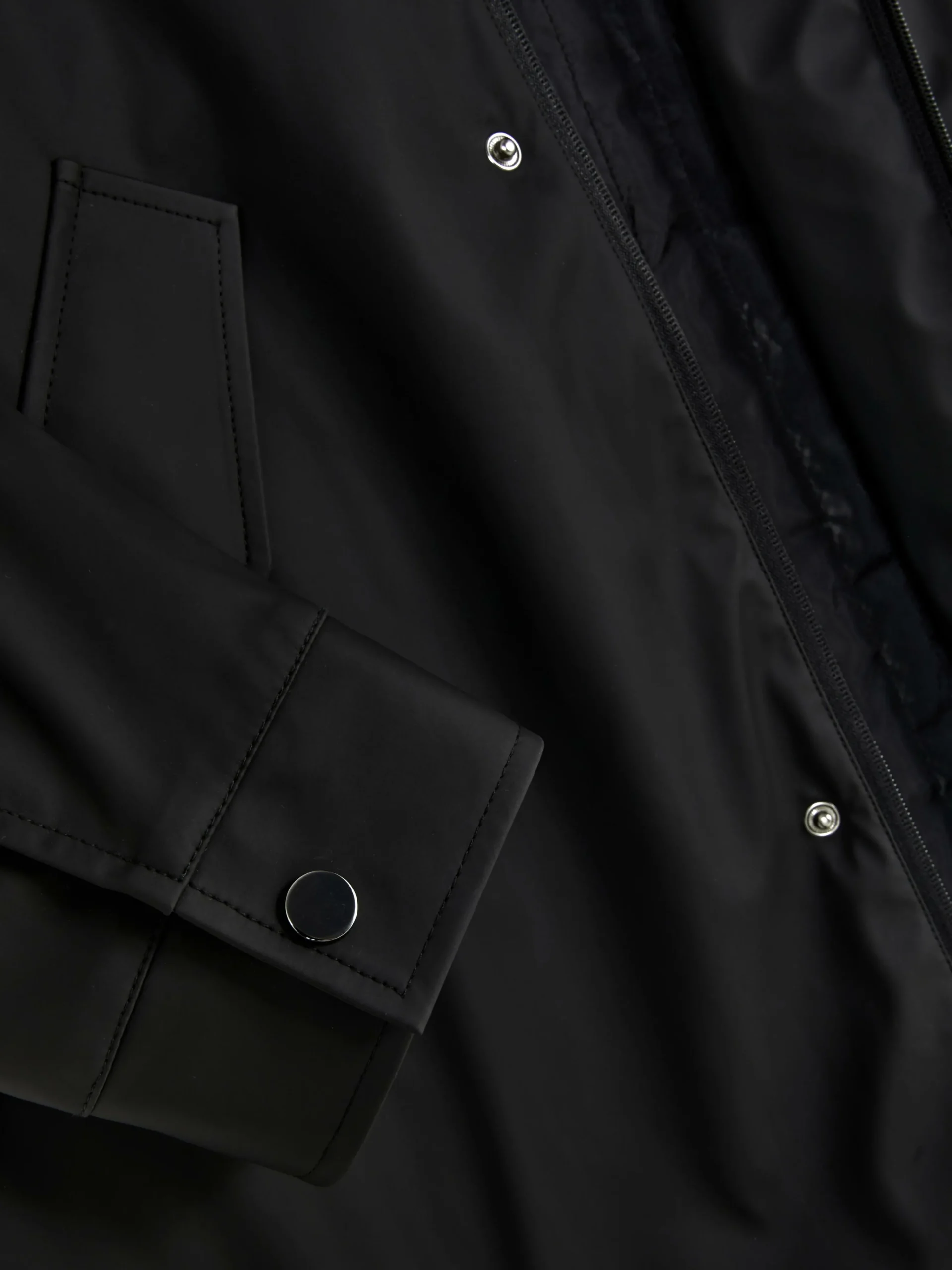 Hooded Rubberized Parka|Primark Discount
