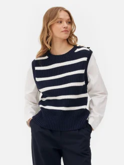 2-in-1 Knit Vest & Shirt|Primark Clearance