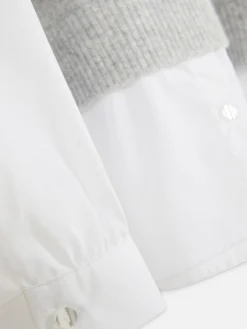 2-in-1 Layered Shirt Vest|Primark Online