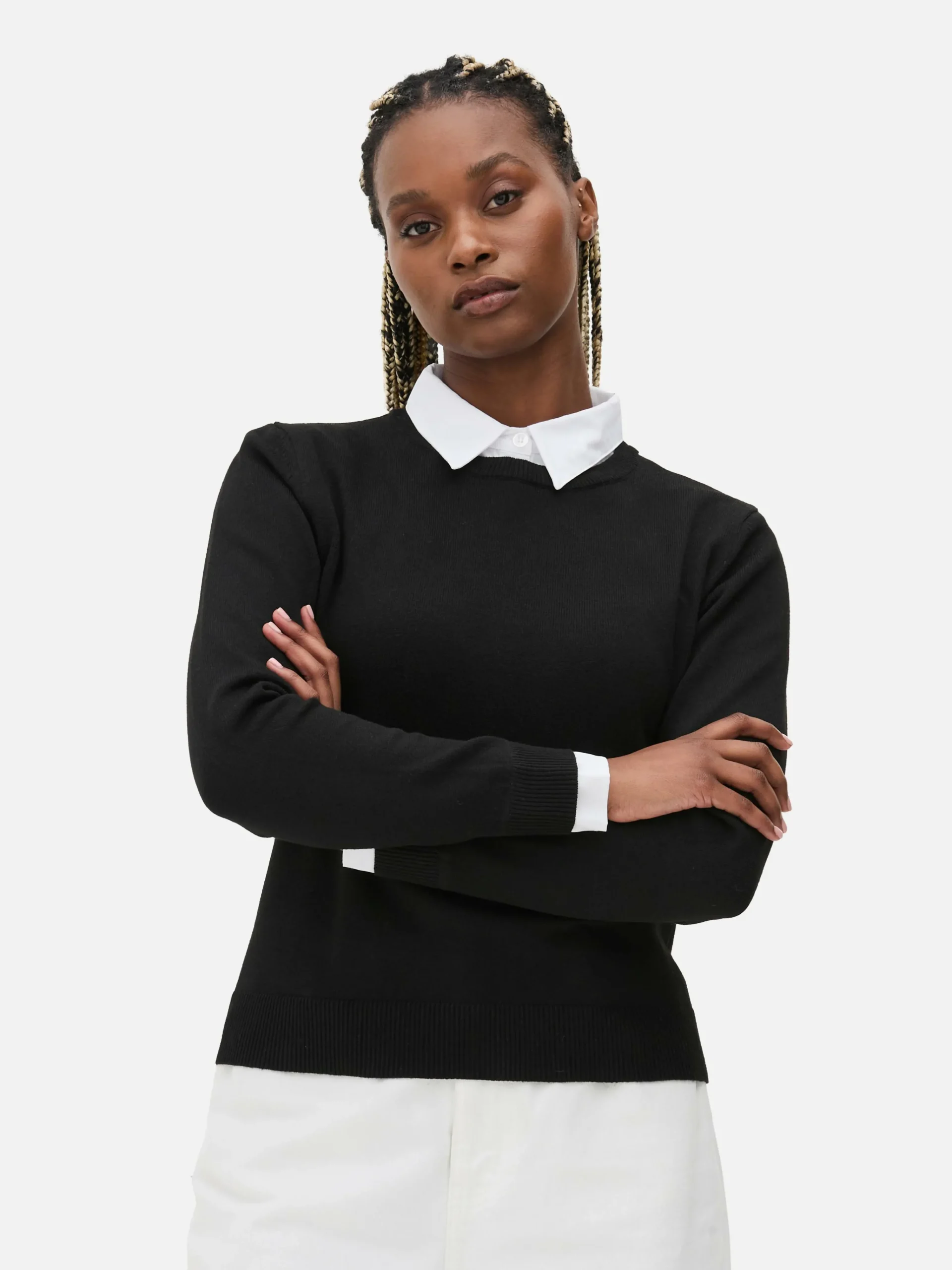 2-in-1 Shirt And Sweater|Primark Clearance