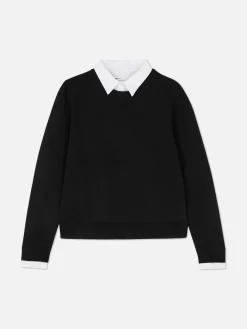 2-in-1 Shirt And Sweater|Primark Clearance