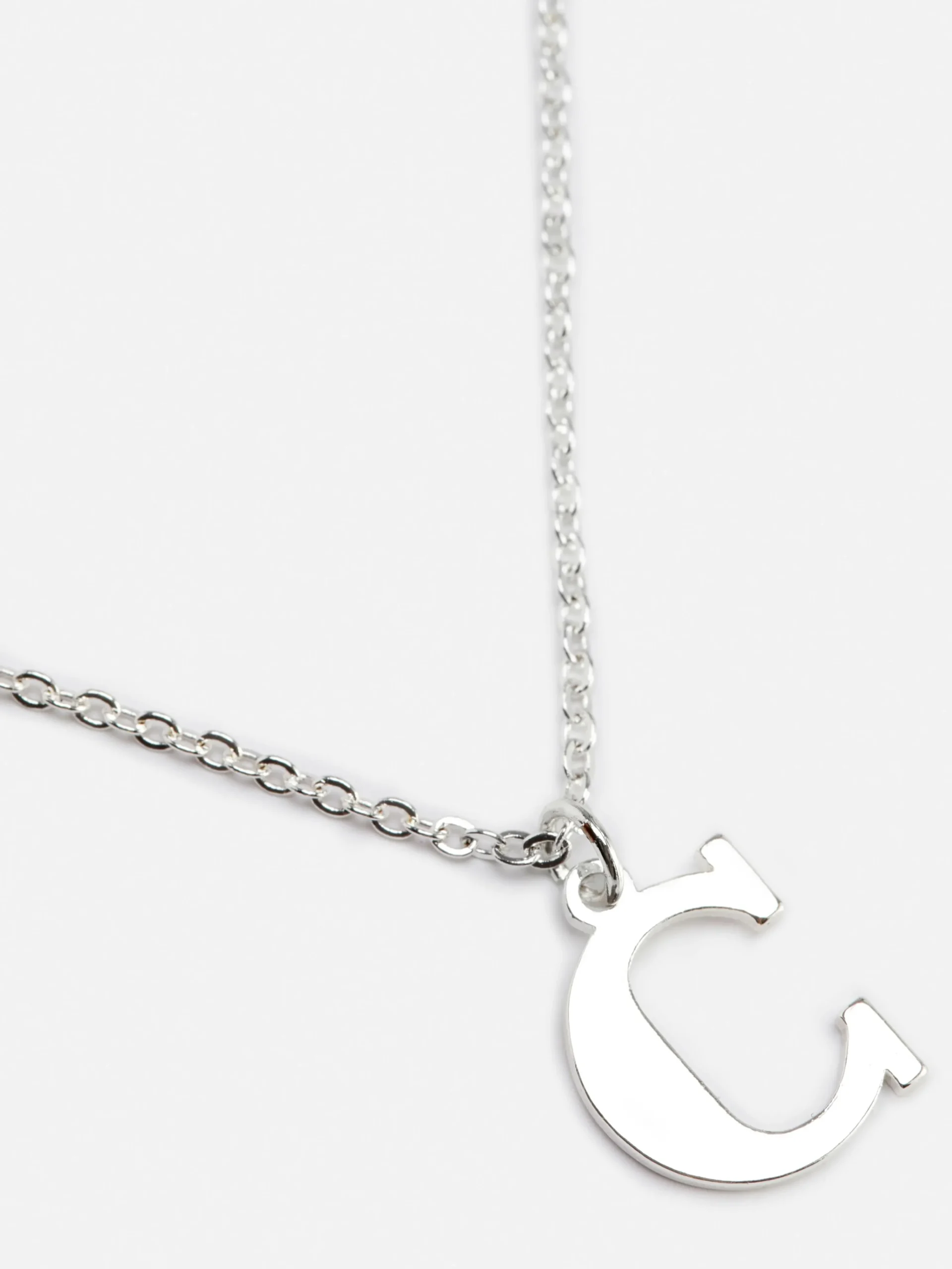 Initial Charm Chain Necklace|Primark Sale