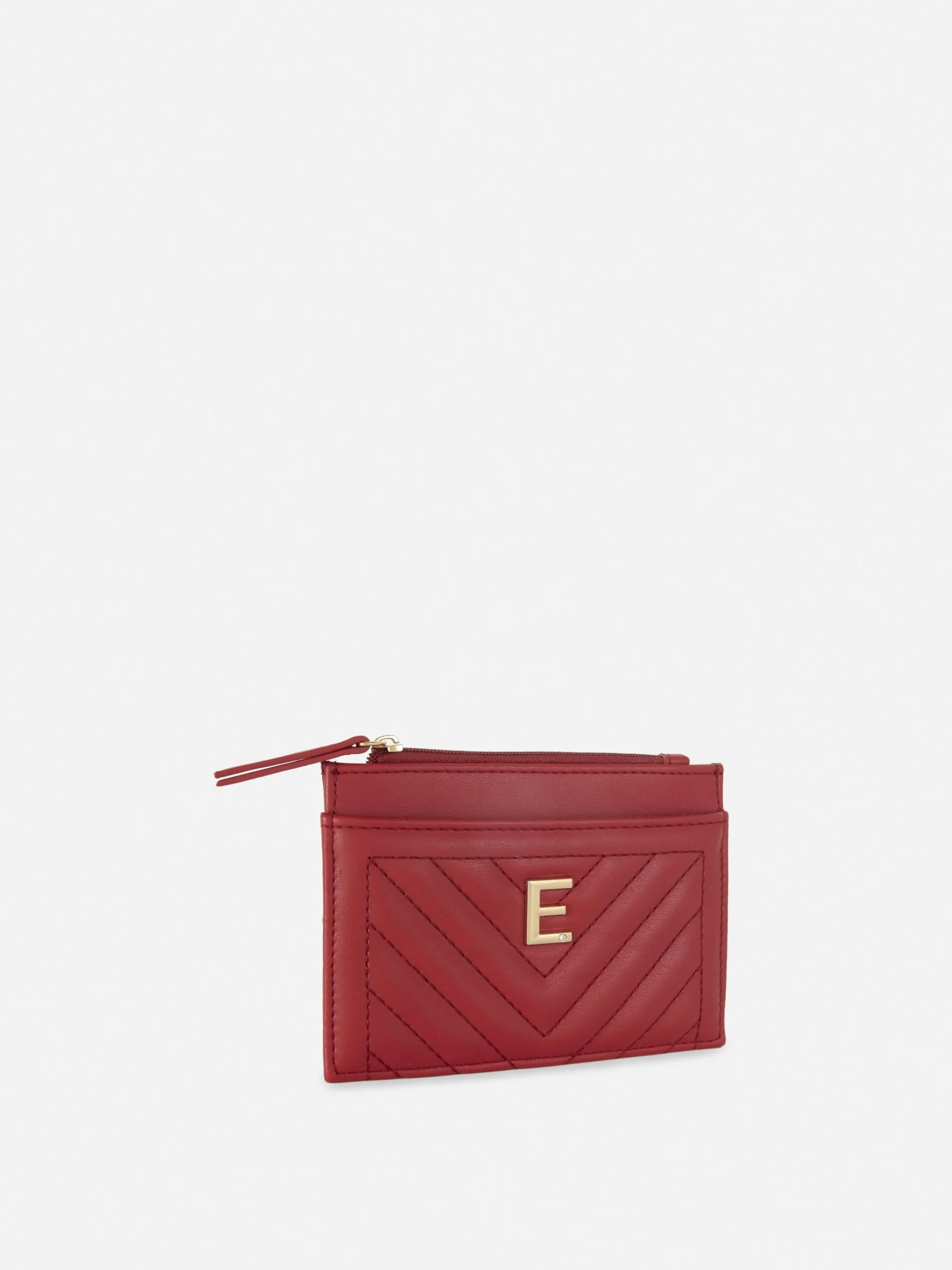 Initial Quilted Cardholder|Primark Clearance