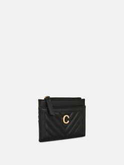 Initial Quilted Cardholder|Primark Best