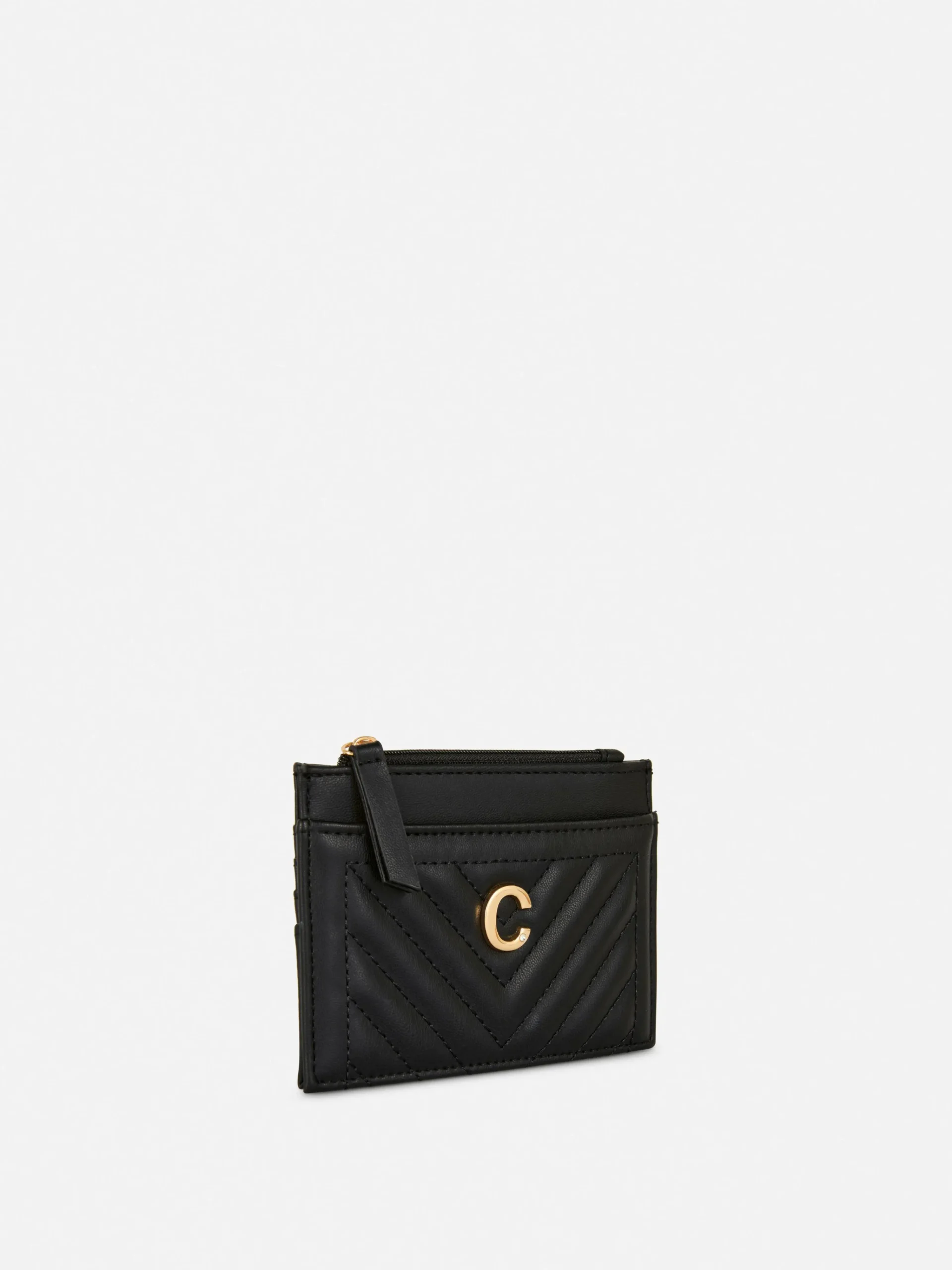 Initial Quilted Cardholder|Primark Best
