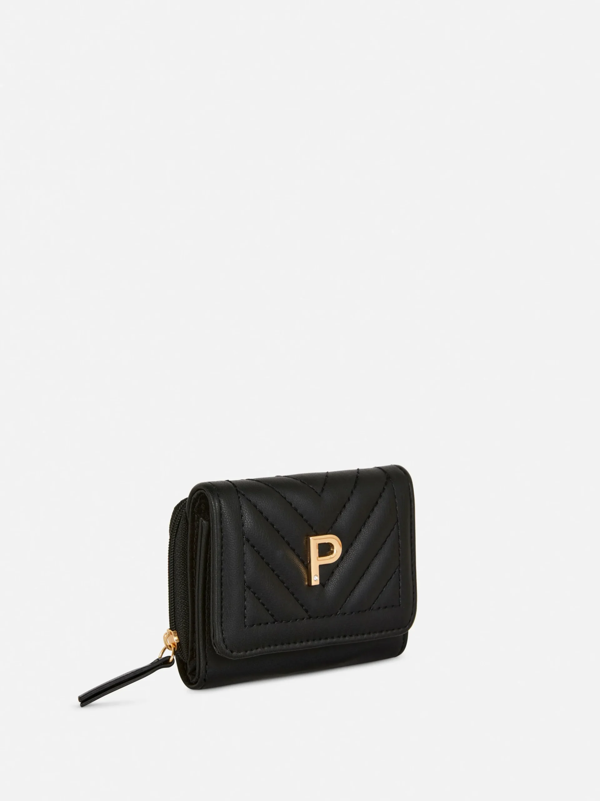 Initial Quilted Purse|Primark Online