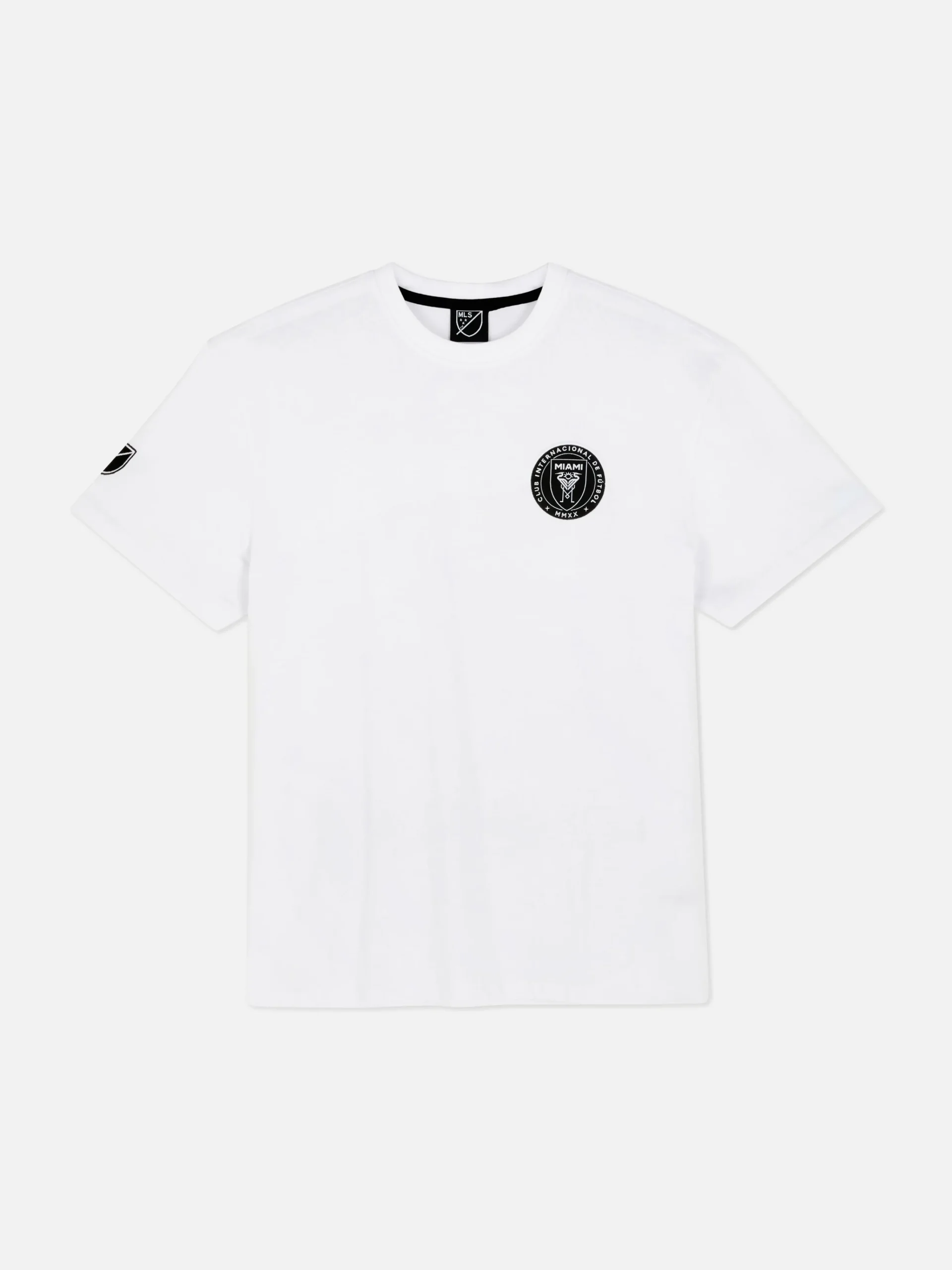 Inter Miami CF Logo Print T-Shirt|Primark Clearance