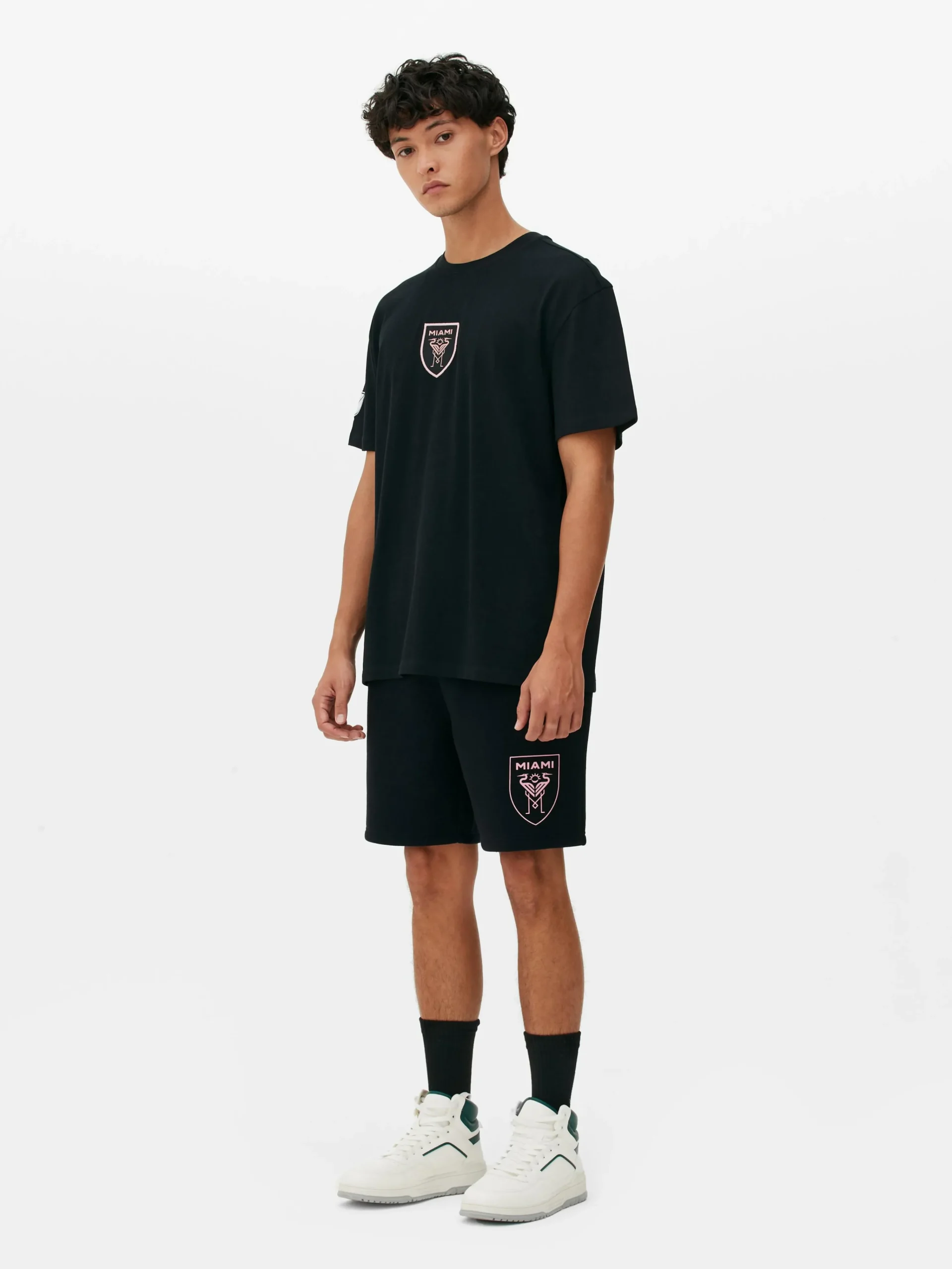 Inter Miami Embroidered T-Shirt|Primark Best