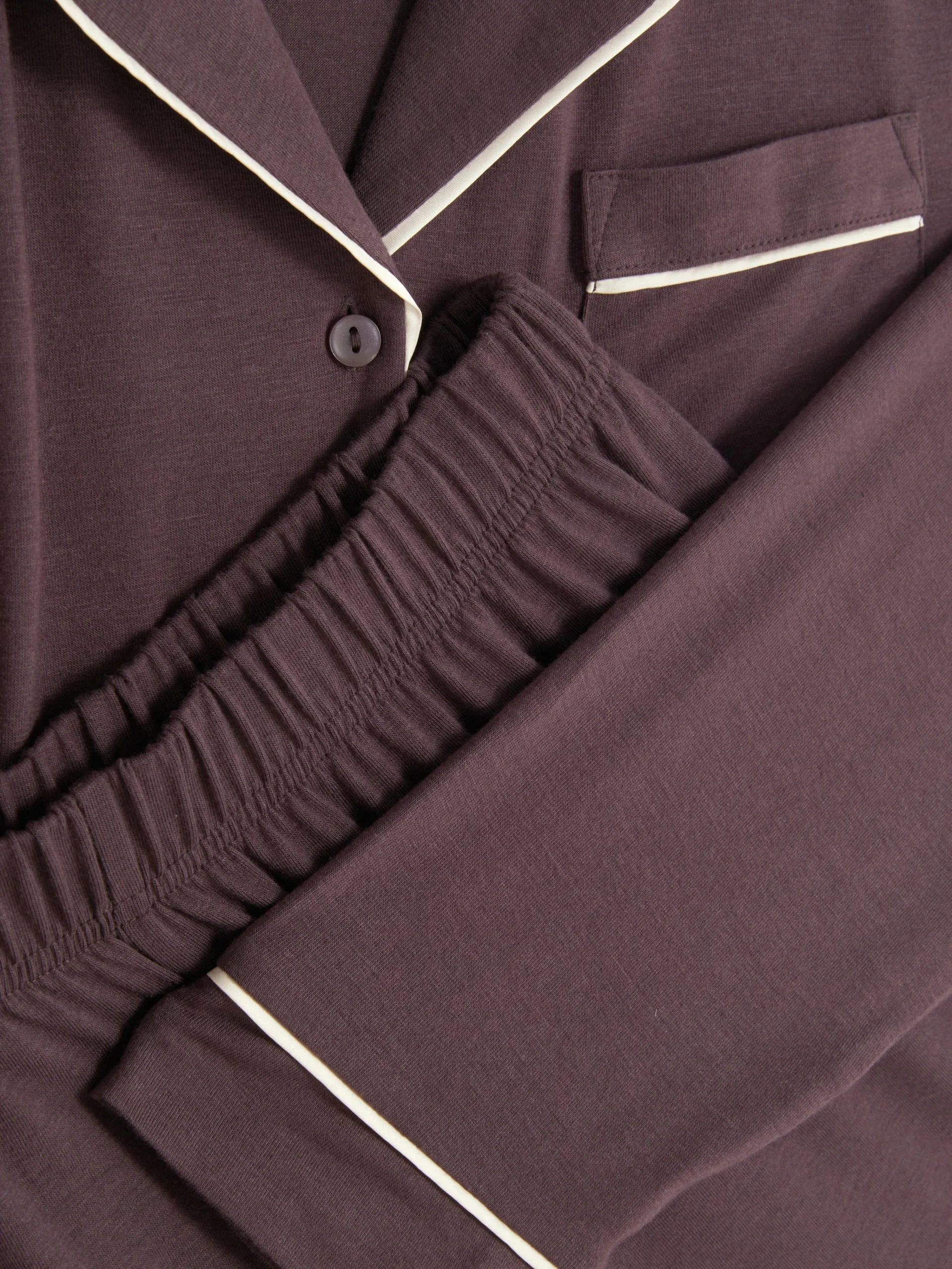 Jersey Long Sleeve Boyfriend Pajamas|Primark Outlet