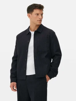 Kem Pinstripe Jacket|Primark New