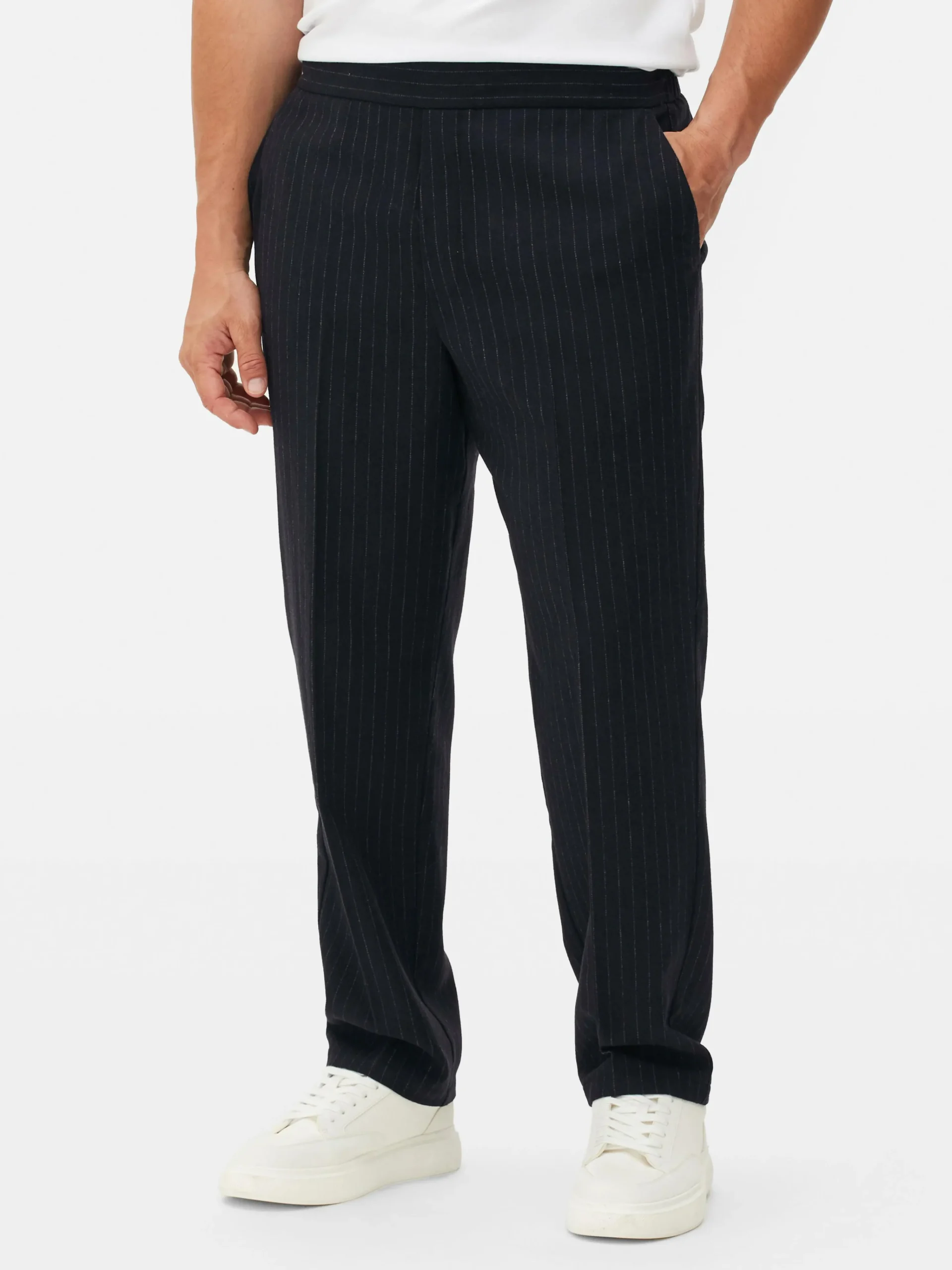 Kem Pinstripe Pants|Primark Discount