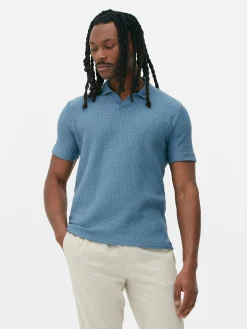 Kem Textured Knit Polo|Primark New