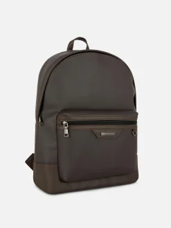 Kem Zip Pocket Backpack|Primark Online