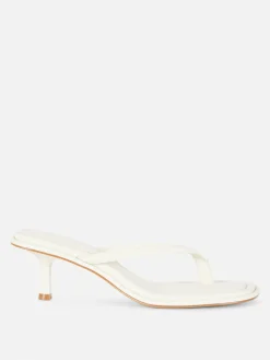 Kitten Heel Sandals|Primark New