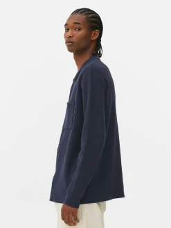 Knit Snap Shirt|Primark New