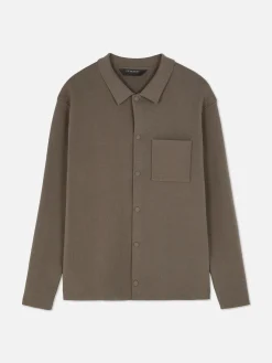 Knit Snap Shirt|Primark Sale