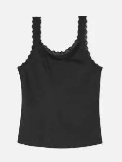 Lace Trim Sleepwear Tank|Primark
