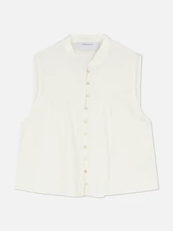 Ladder Detail Peasant Blouse|Primark Clearance