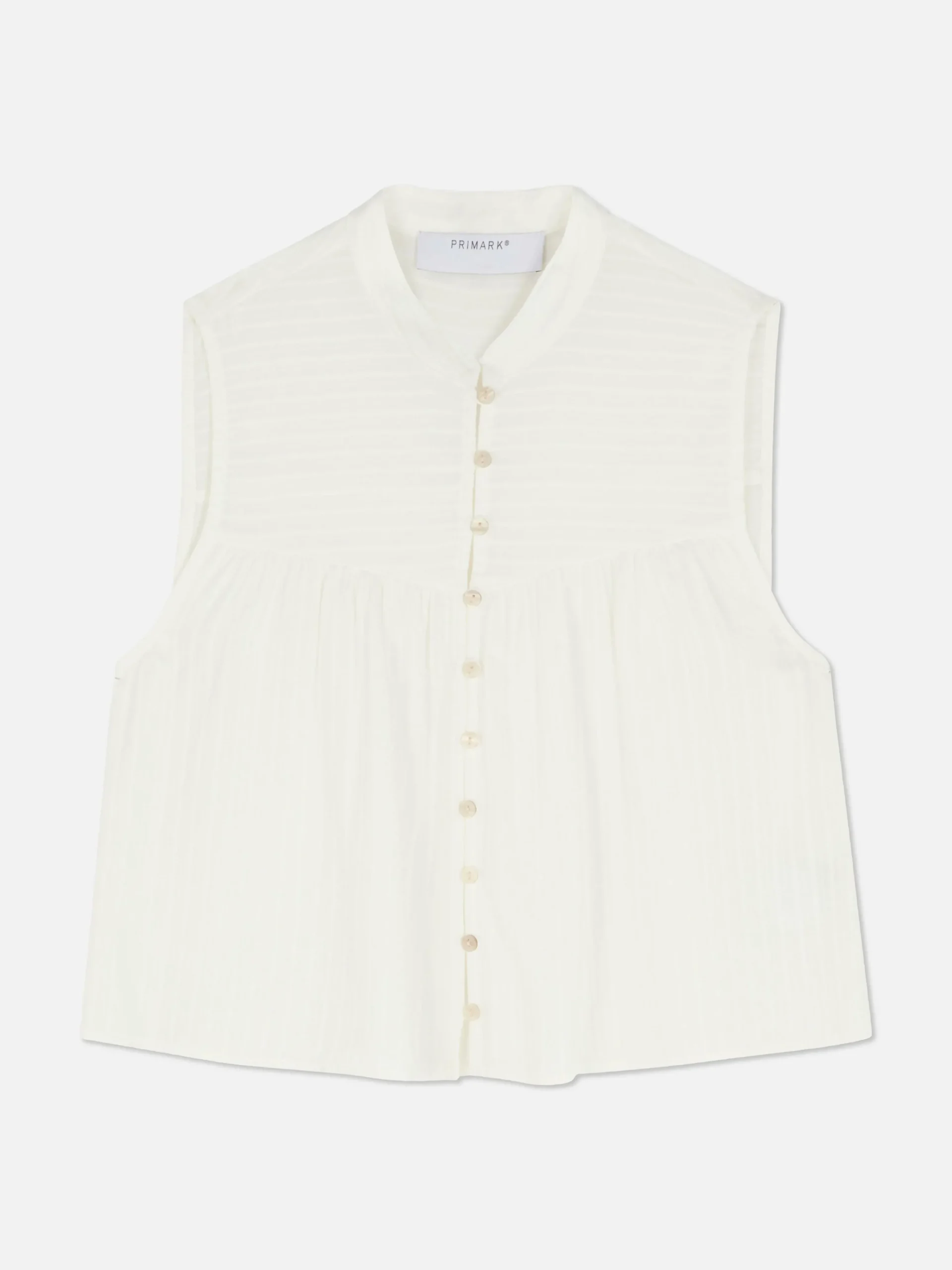 Ladder Detail Peasant Blouse|Primark Clearance