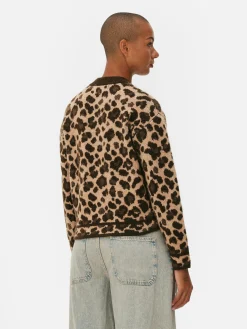 Leopard Bomber Cardigan|Primark Sale