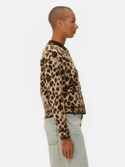Leopard Bomber Cardigan|Primark Sale