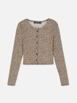 Leopard Cardigan|Primark Outlet
