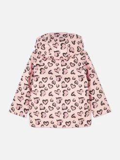 Leopard Heart Raincoat|Primark Sale