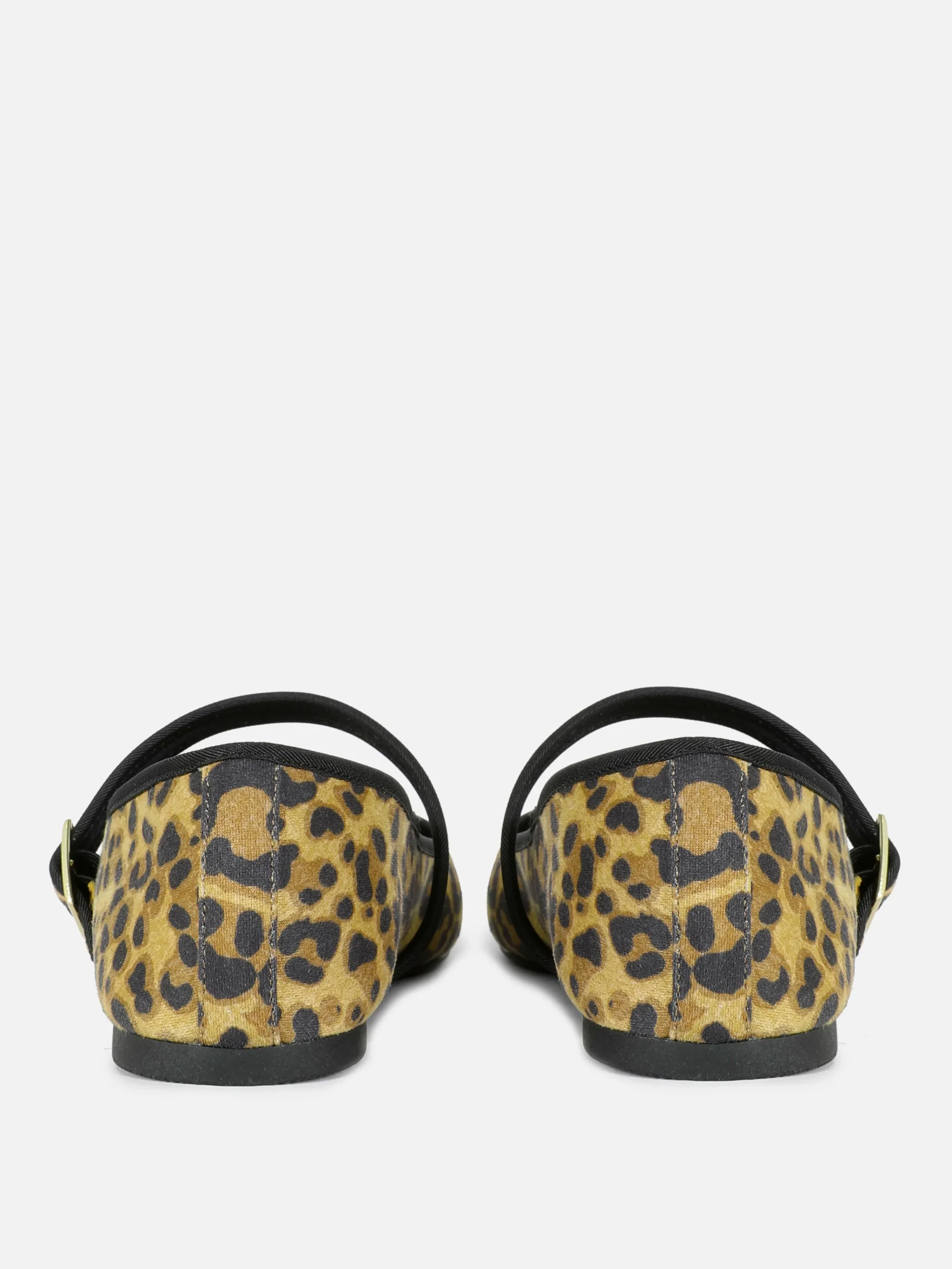 Leopard Mary Jane Ballet Flats|Primark Online