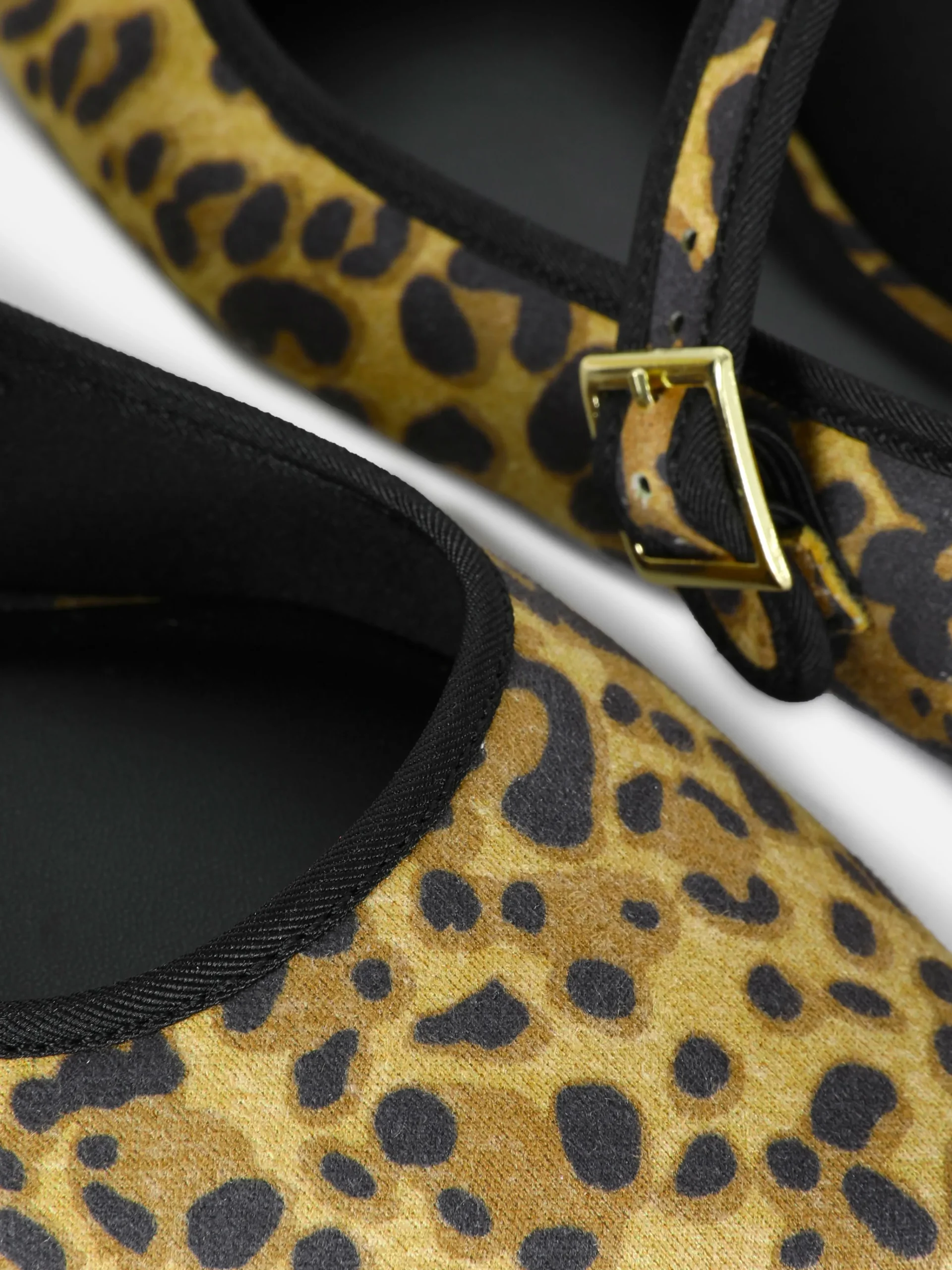 Leopard Mary Jane Ballet Flats|Primark Online