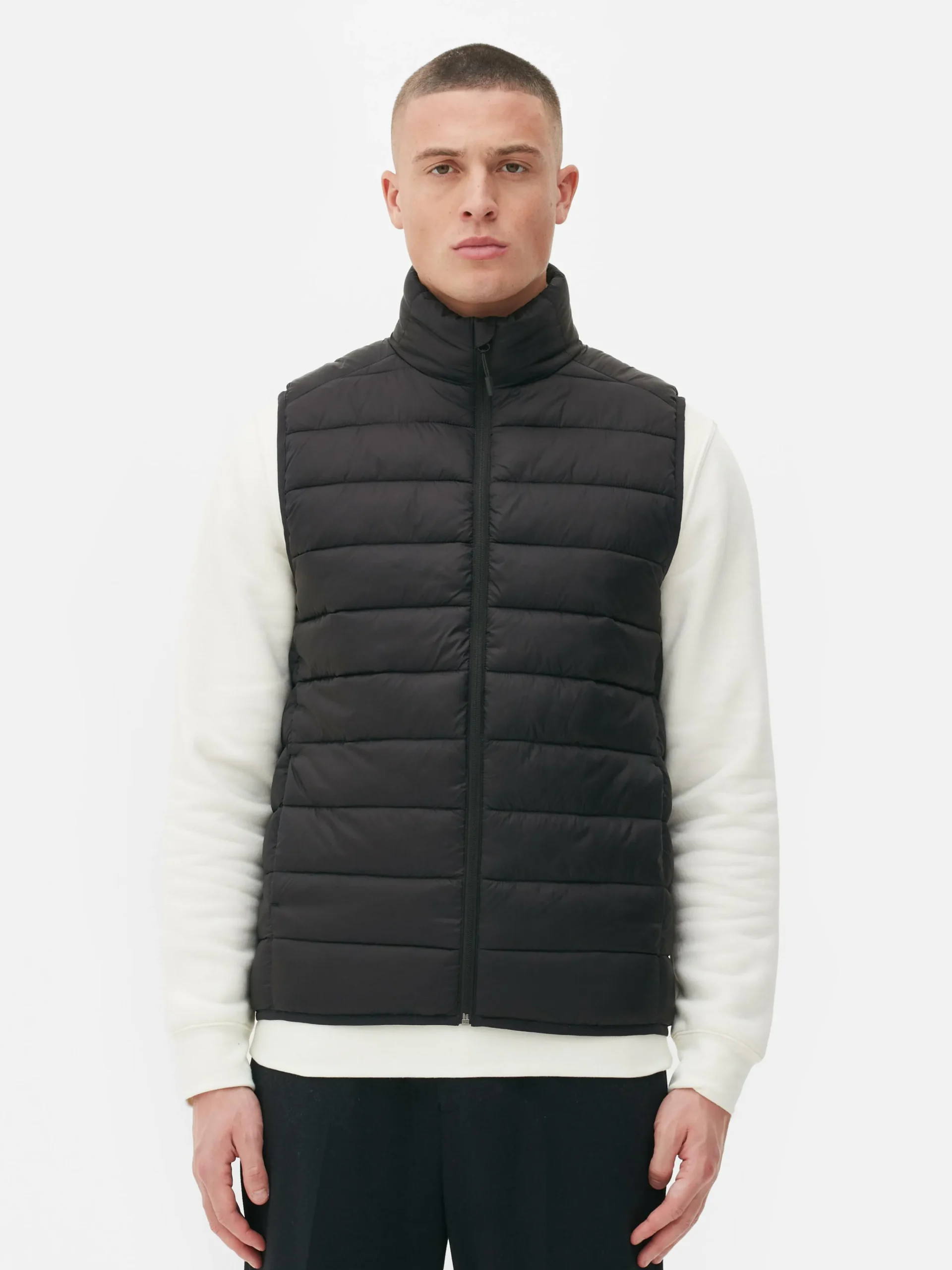 Lightweight Padded Vest|Primark New