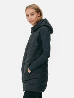 Long Quilted Vest|Primark Discount