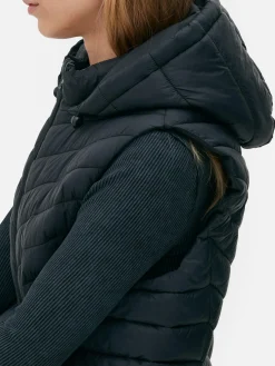 Long Quilted Vest|Primark Discount