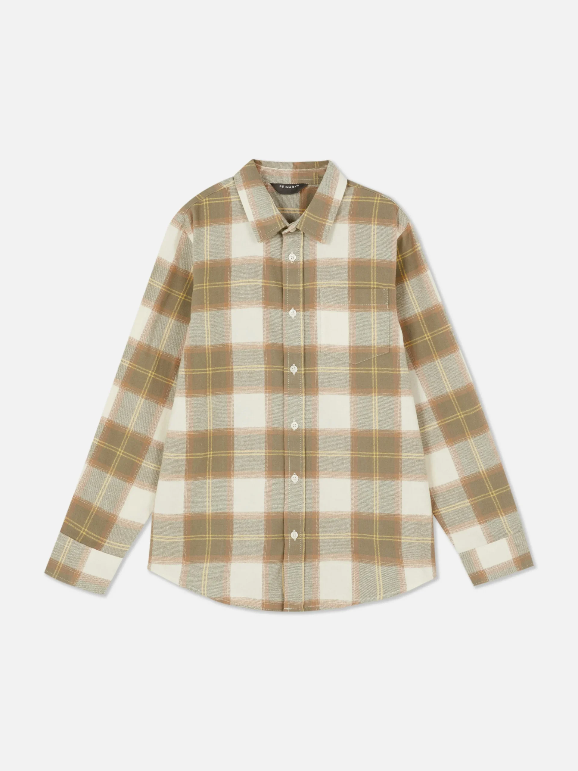 Long Sleeve Check Shirt|Primark Hot