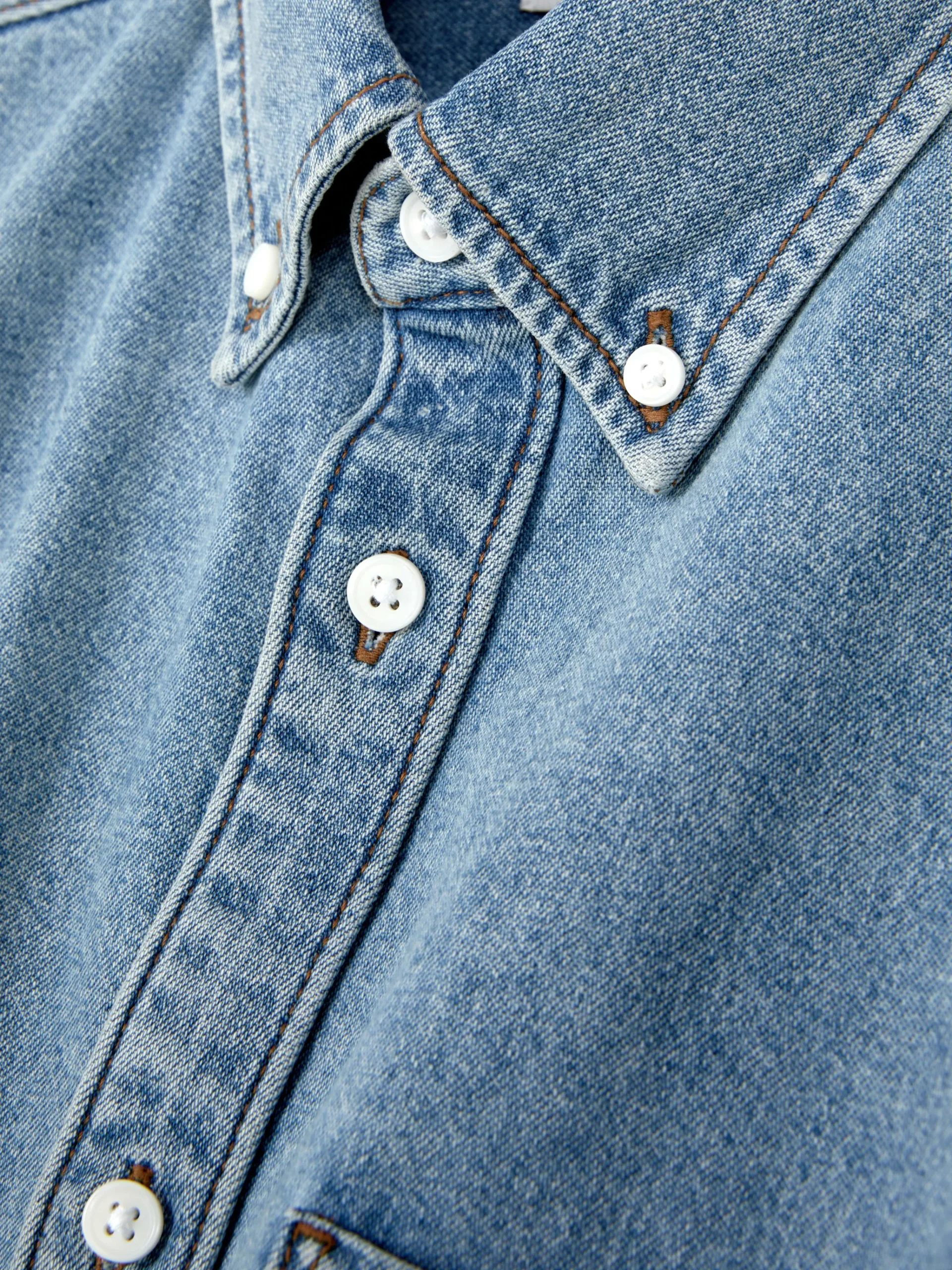 Long Sleeve Cotton Twill Shirt|Primark Clearance