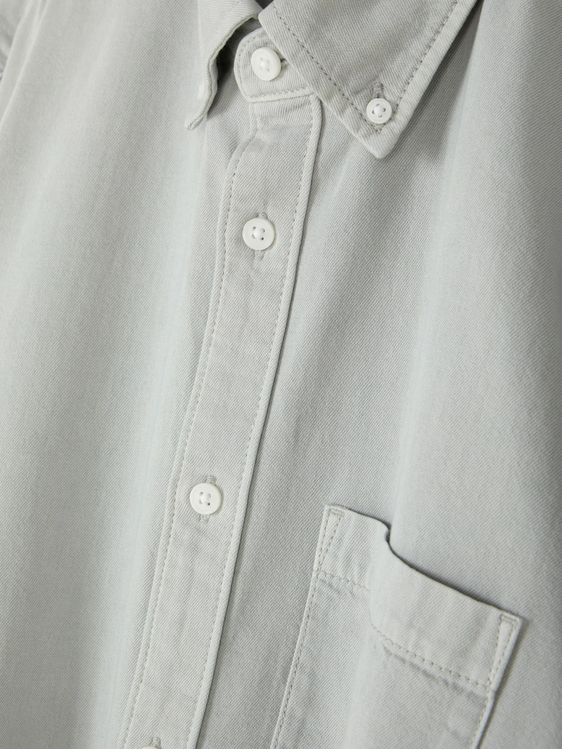Long Sleeve Cotton Twill Shirt|Primark Discount