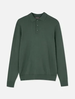 Long Sleeve Polo Jumper|Primark