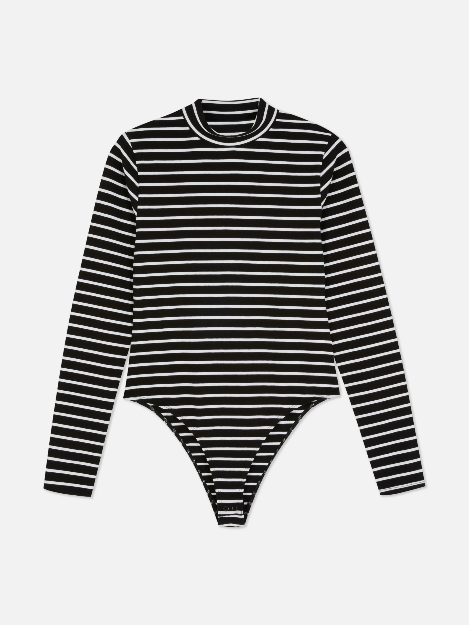 Long Sleeve Turtleneck Bodysuit|Primark New