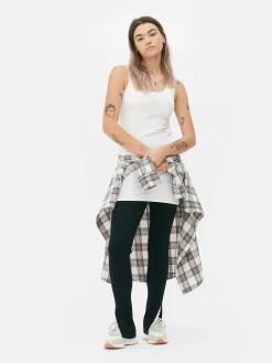 Longline Stretch Tank|Primark Outlet