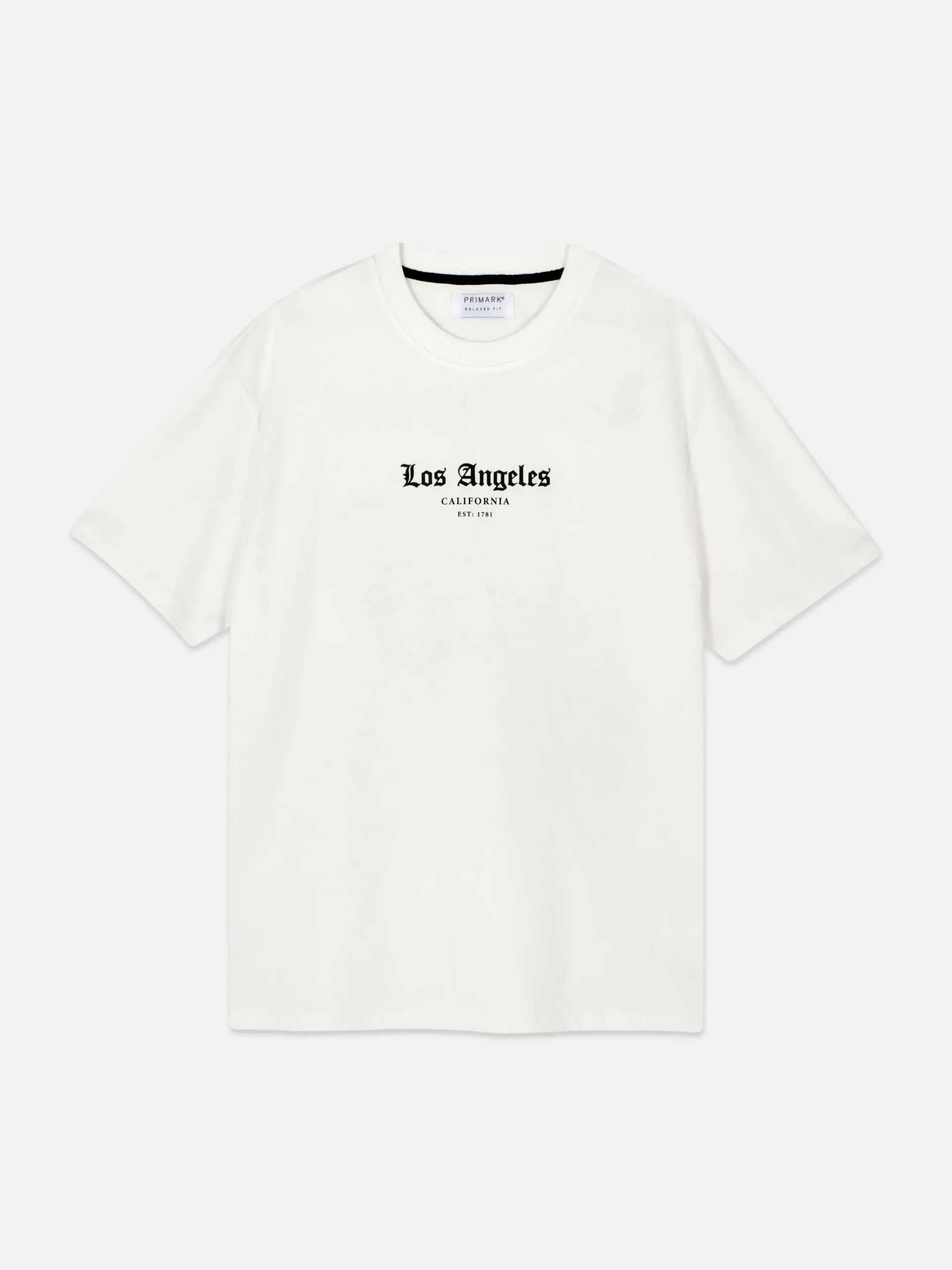 Los Angeles Statue Print T-Shirt|Primark Sale