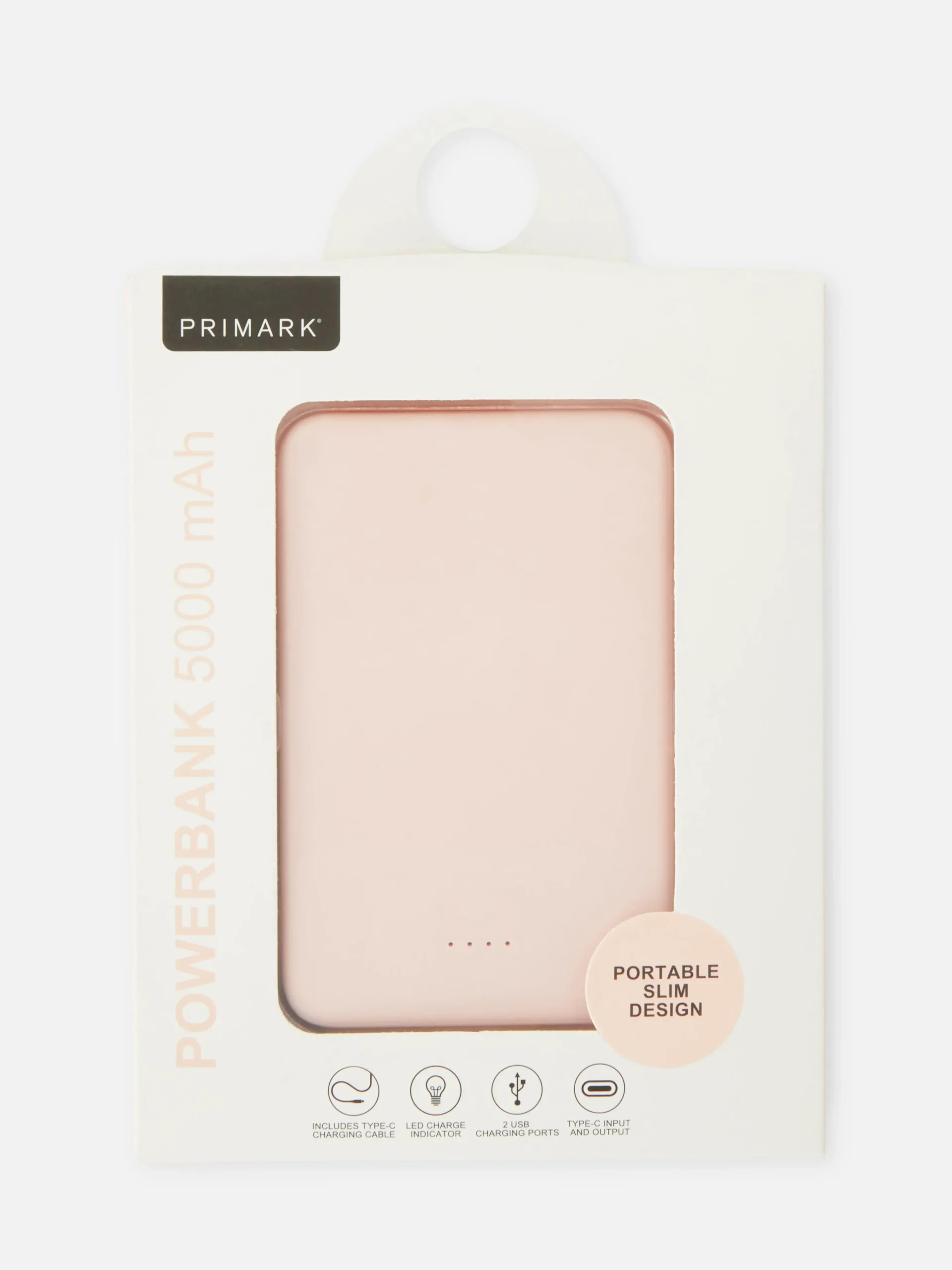 5000mAh Slimline Powerbank|Primark Discount
