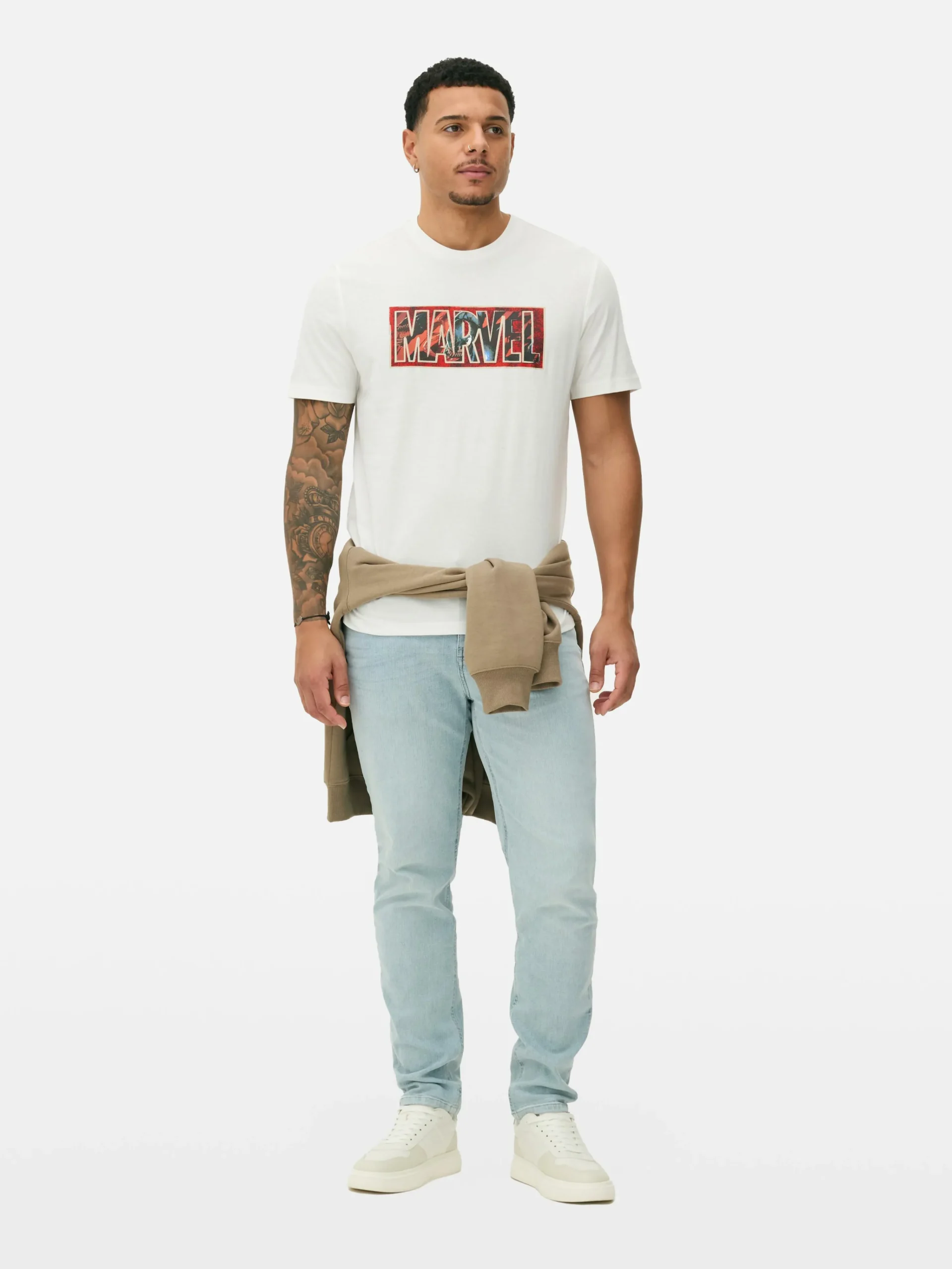 MARVEL Logo Graphic T-Shirt|Primark