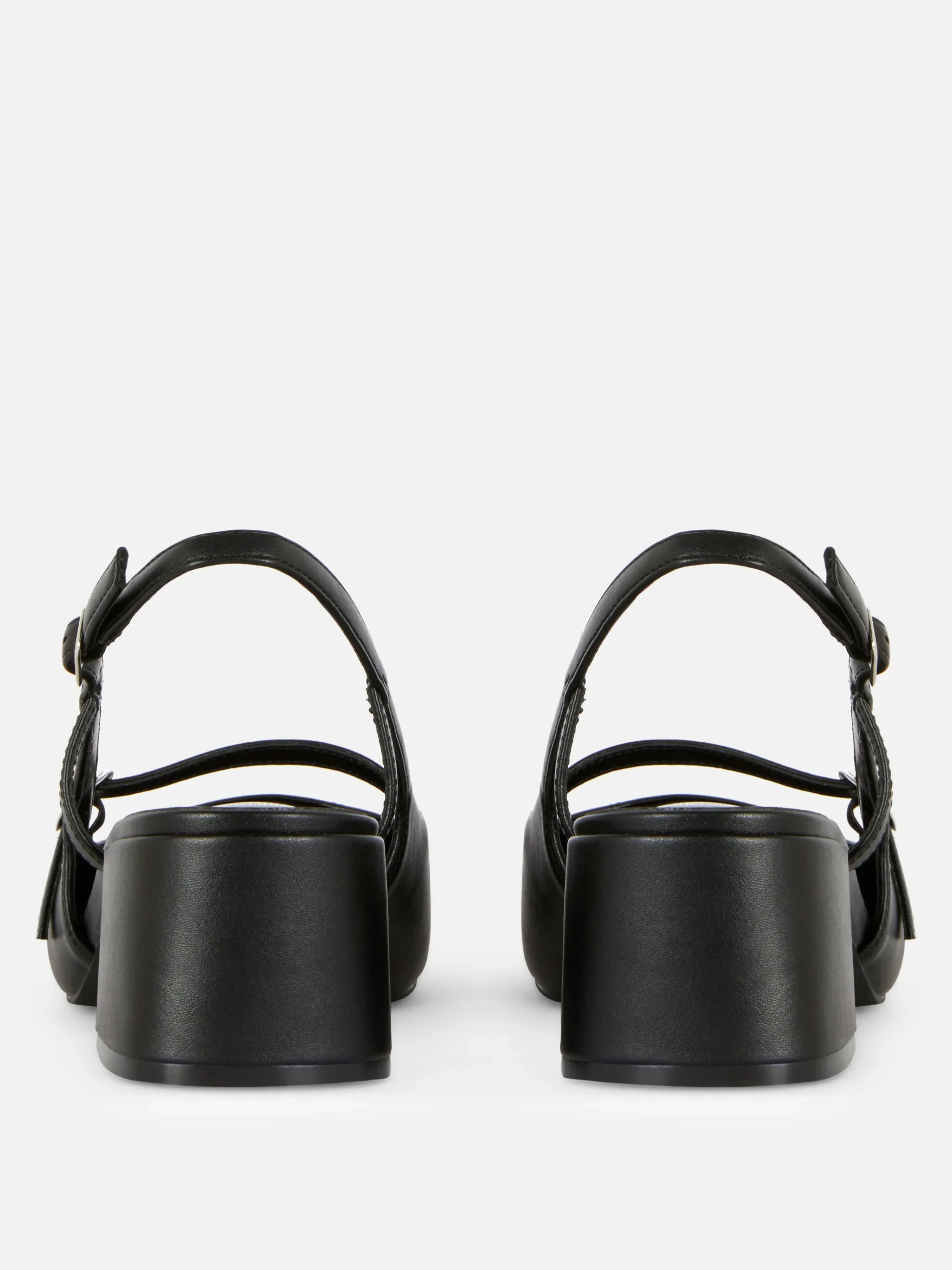 Mary Jane Slingback Block Heels|Primark Online