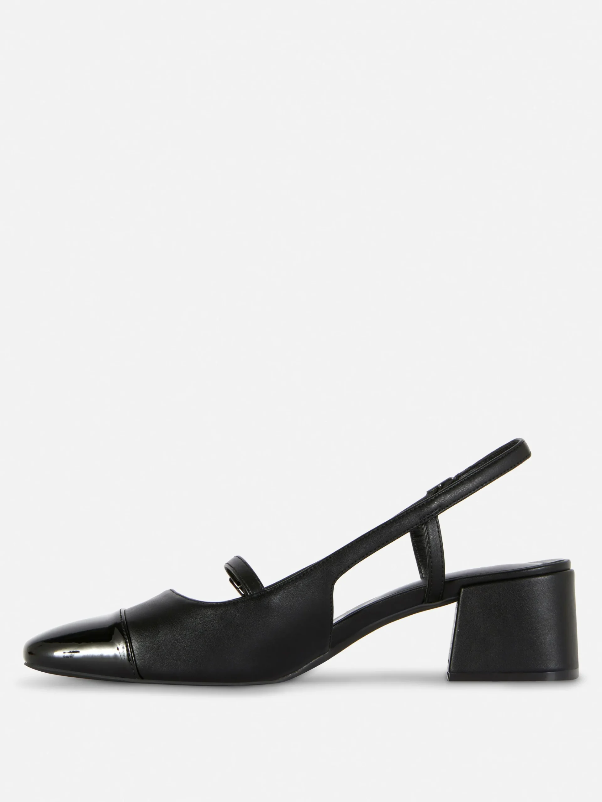 Mary Jane Slingback Block Heels|Primark Online