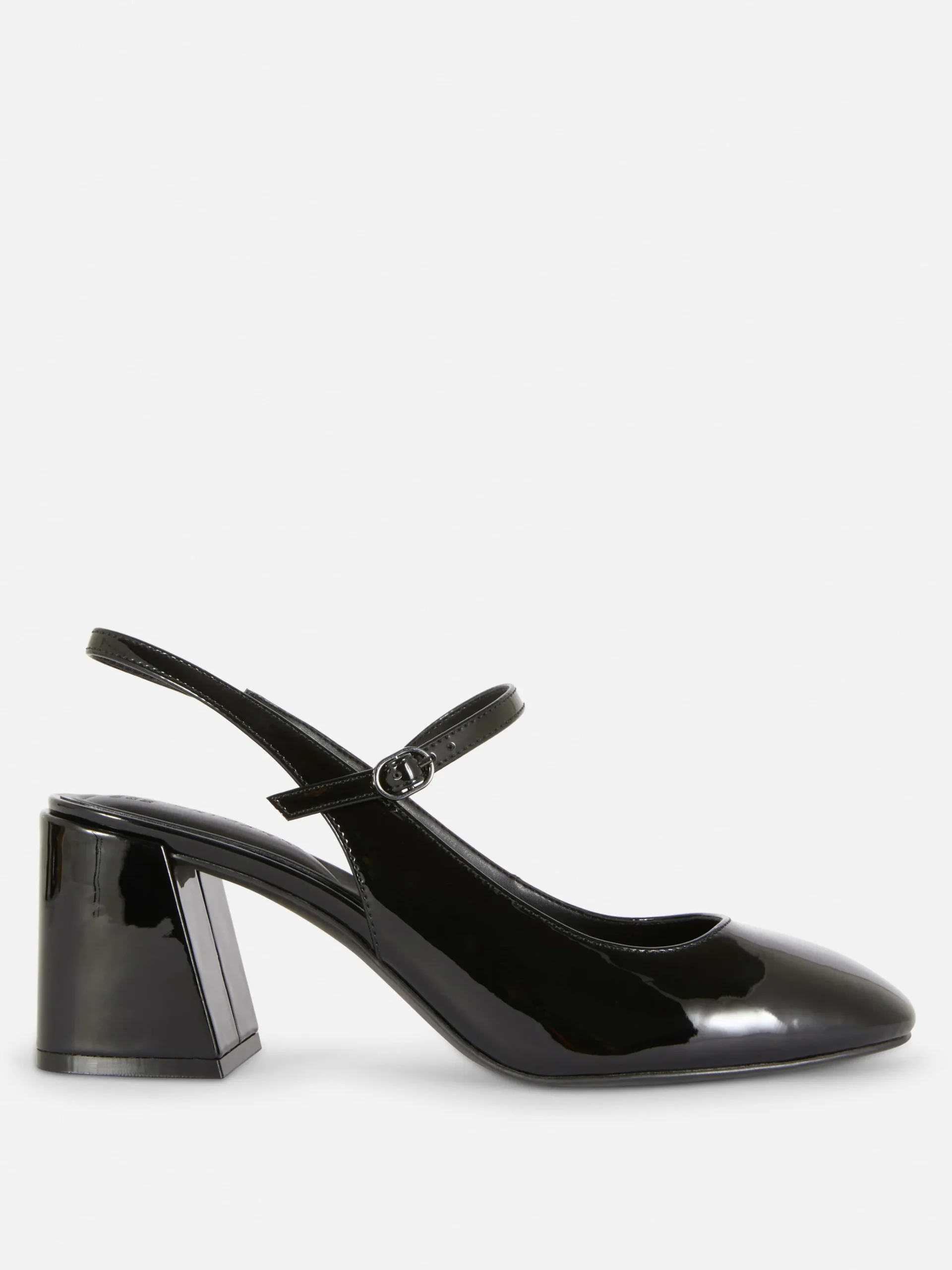 Mary Jane Slingback Court Heels|Primark Clearance