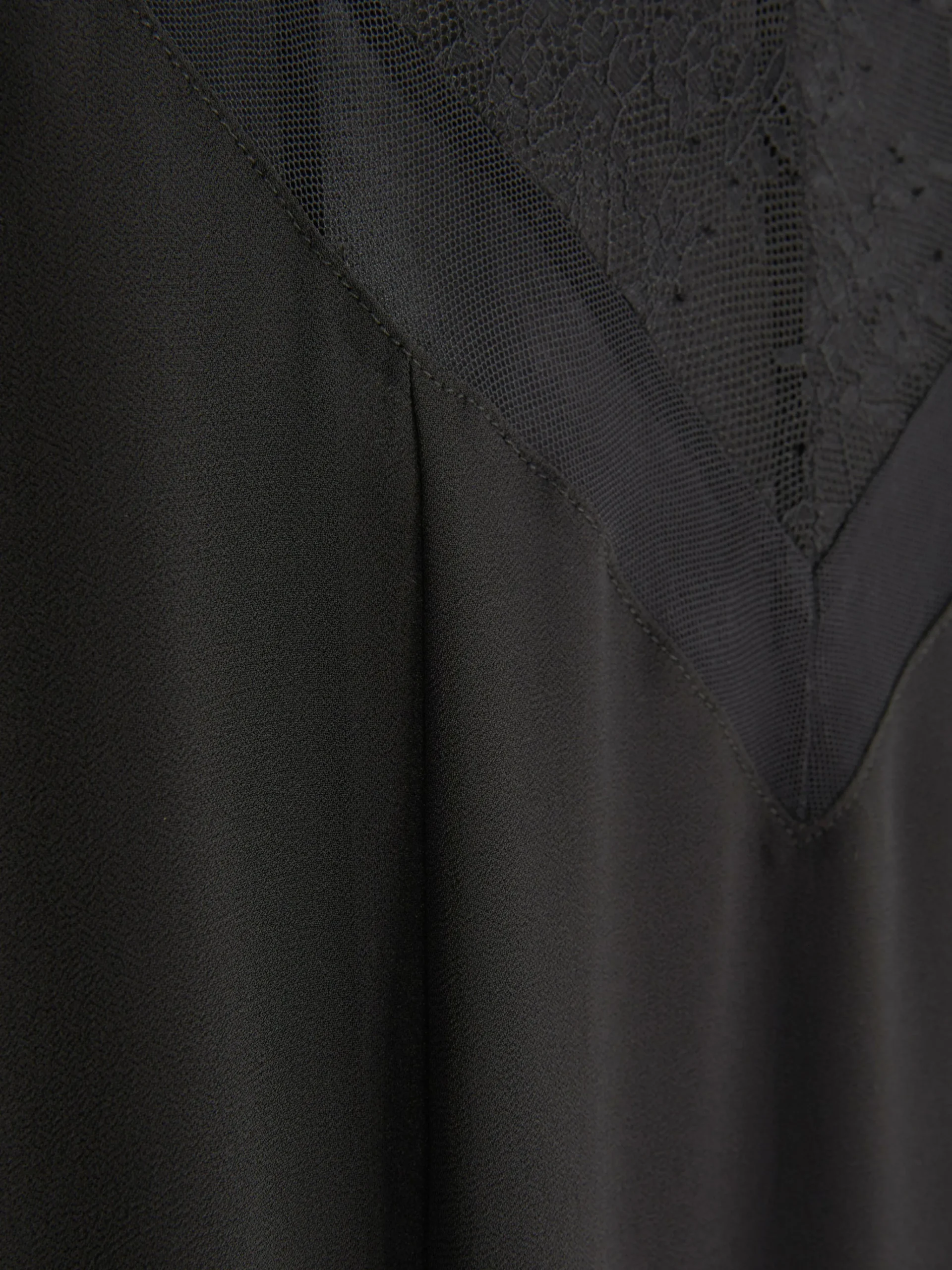 Mesh And Lace Chemise Nightdress|Primark Clearance