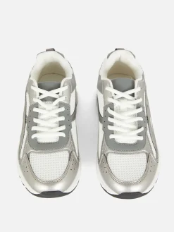Mesh Panel Sports Sneakers|Primark Hot