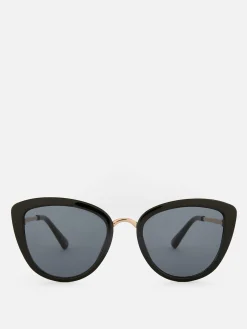 Metal Trim Cat Eye Sunglasses|Primark Clearance