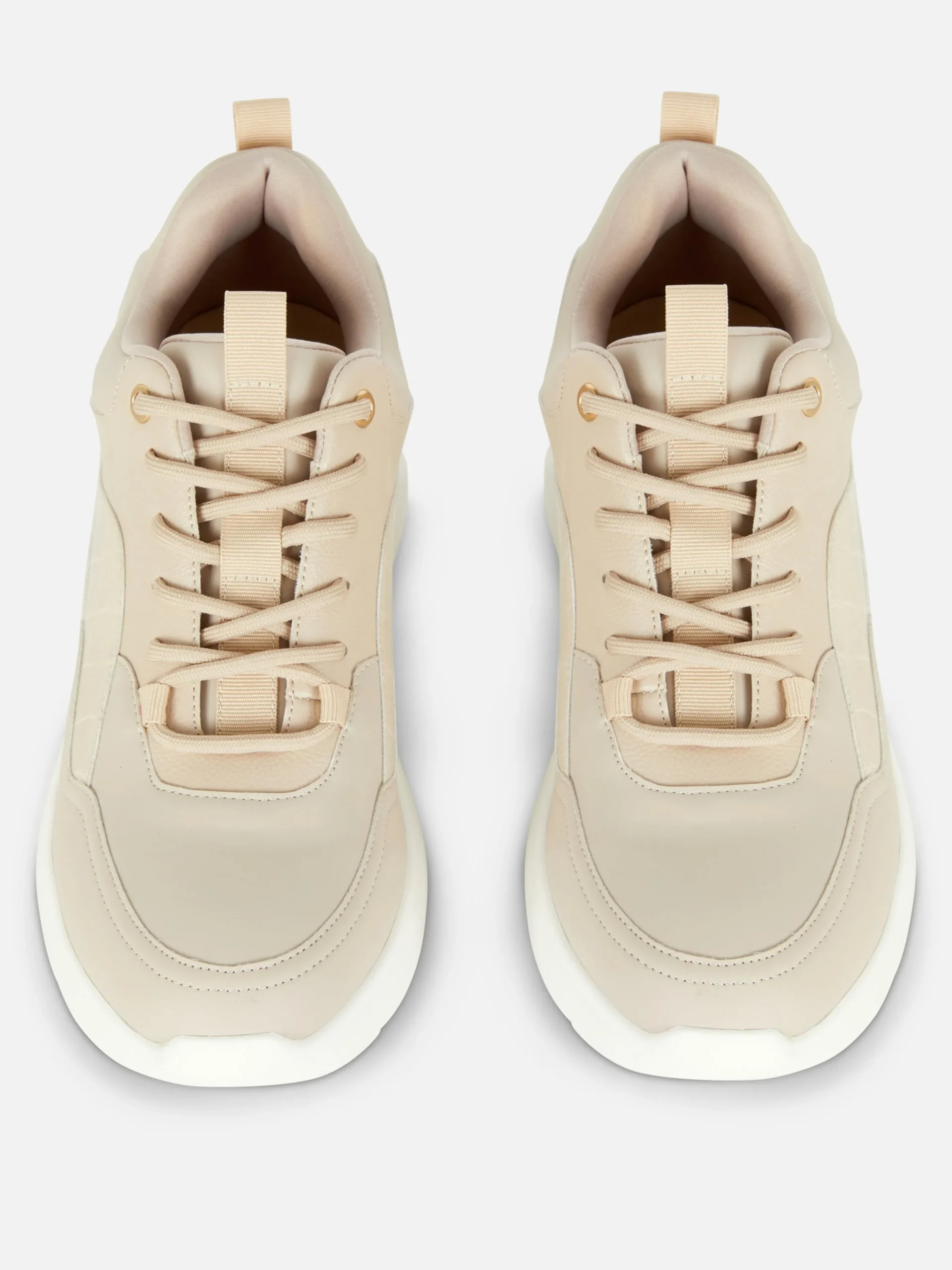 Metal Trim Wedge Sneakers|Primark Discount