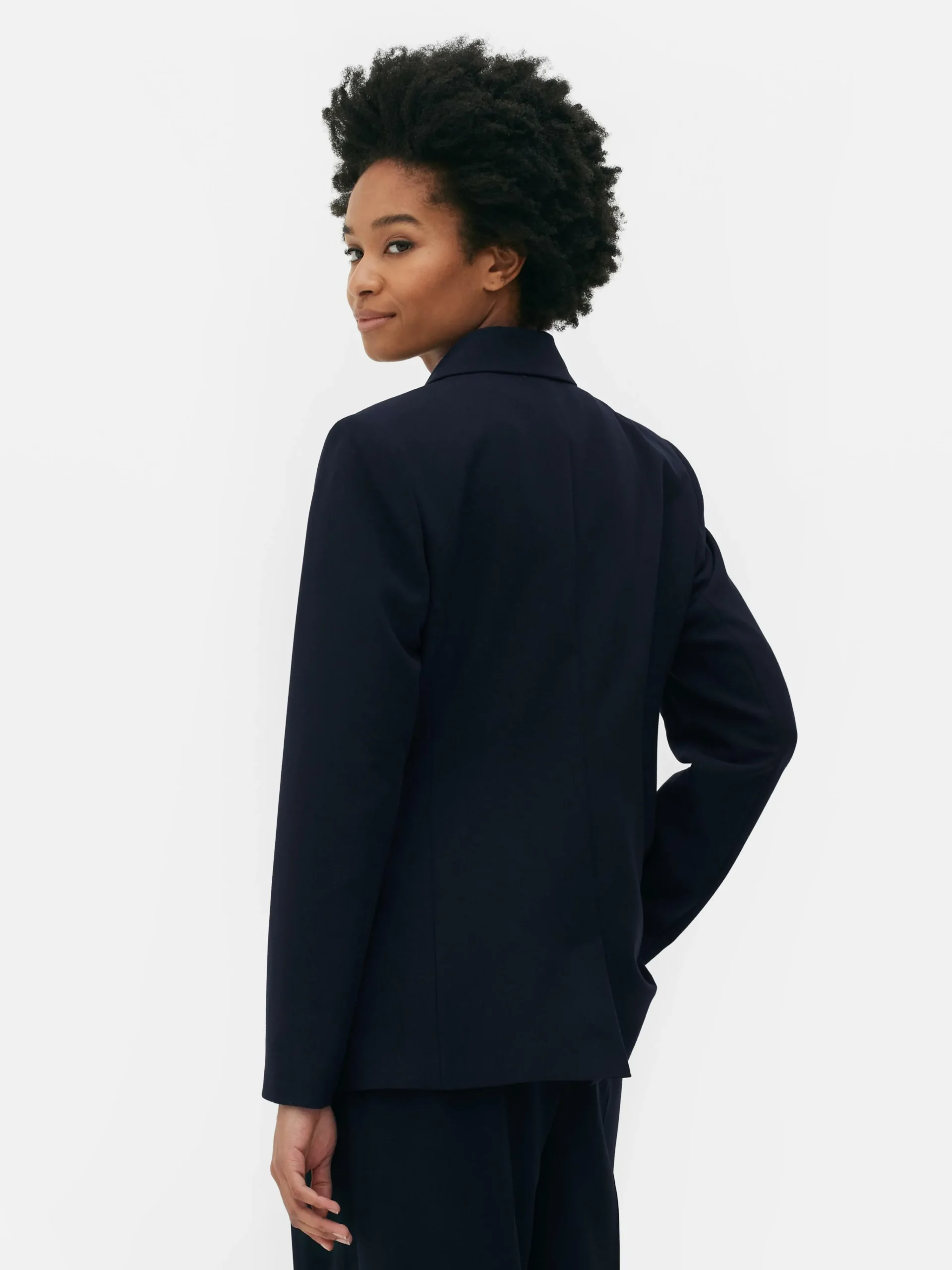 Metallic Button Double Breasted Blazer|Primark Online